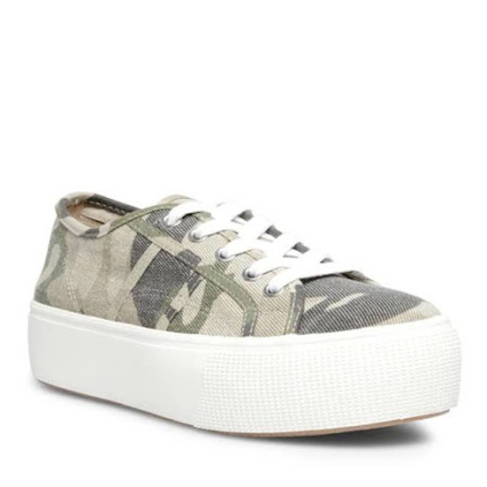 Steve Madden Platform Sneakers Emmi Camo Size 7